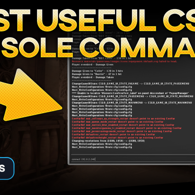 Most Useful CS2 Console Commands