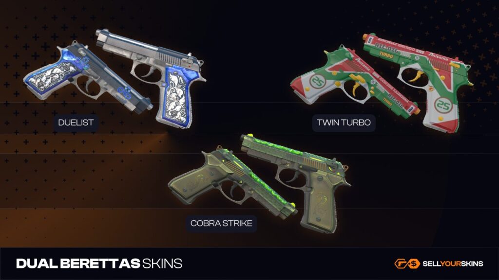Dual Berettas skins - Duelist Cobra Strike Twin Turbo