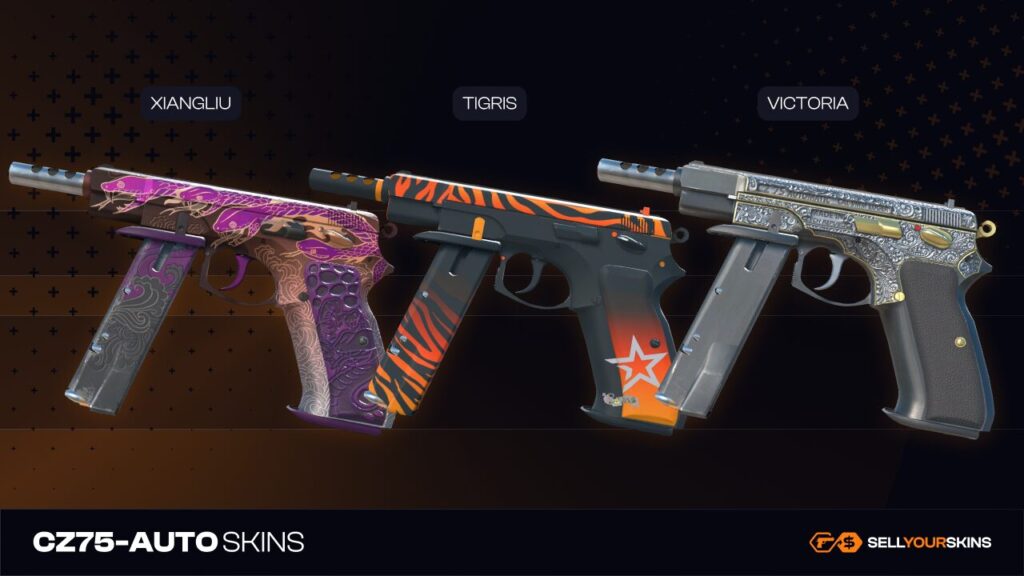 CZ75-Auto skins - Xiangliu Tigris Victoria
