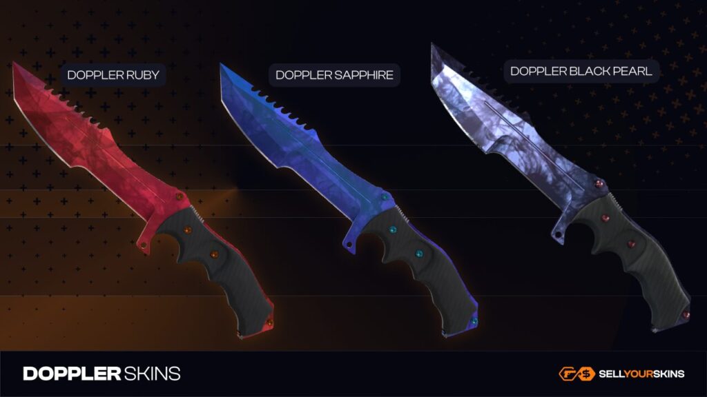 Doppler Knives Skins CS2 [CS:GO]