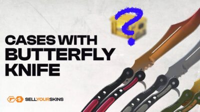 Cases with butterfly knife
