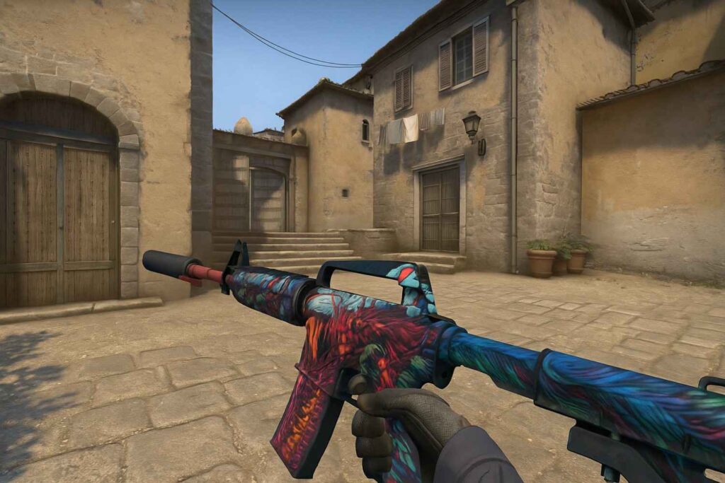 Blurry skin example