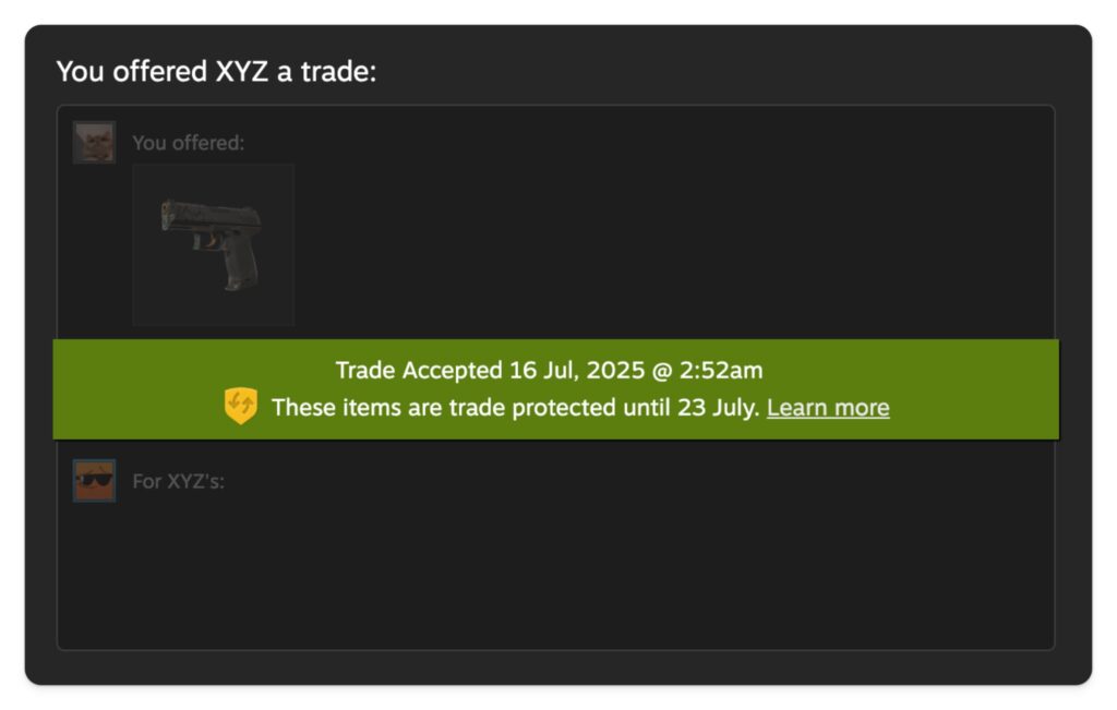 Trade Protected Screen