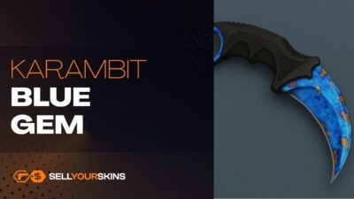 Blue Gem Karambit