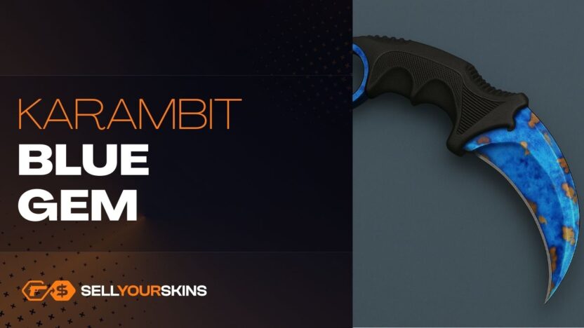 Blue Gem Karambit