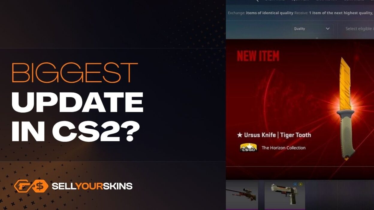 The biggest change in the history of CS2 – you can now craft knives and gloves through Trade Up contracts