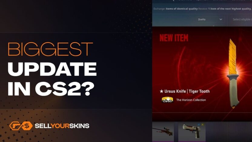 The biggest change in the history of CS2 – you can now craft knives and gloves through Trade Up contracts