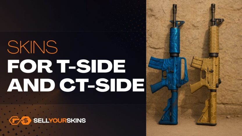 T-side and CT-side skins in CS2 – can you change your skin during a match?