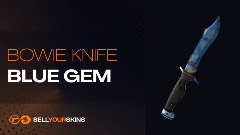 Bowie Knife Case Hardened – Blue Gem Pattern and Seeds