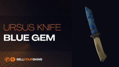 Ursus Knife Case Hardened – Blue Gem