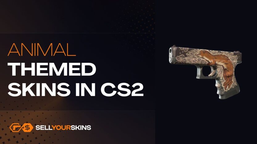 Animal themed skins in CS2 