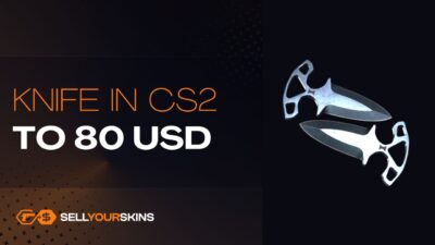 Knife in CS2 to 80 USD