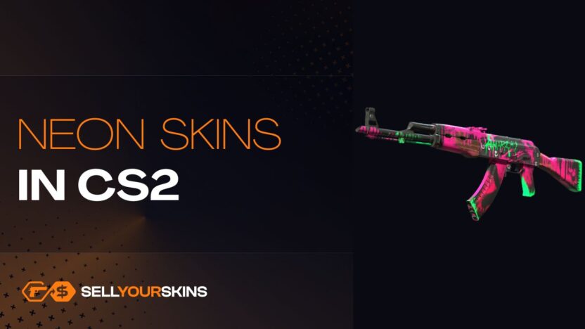 Neon skins in CS2 