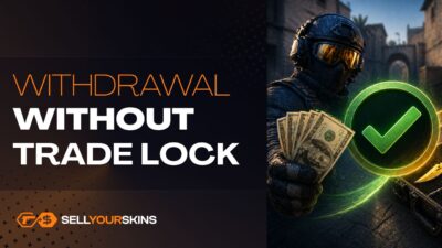 Withdrawal of CS2 skins without a 7-day trade lock