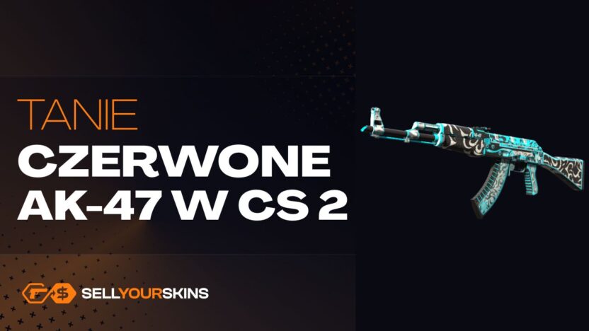 Tanie czerwone skiny AK-47 w CS2