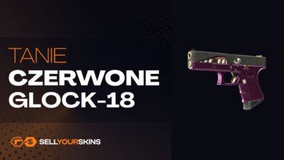 Tanie czerwone skiny Glock-18 w CS2