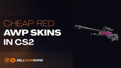 Cheap red AWP skins in CS2