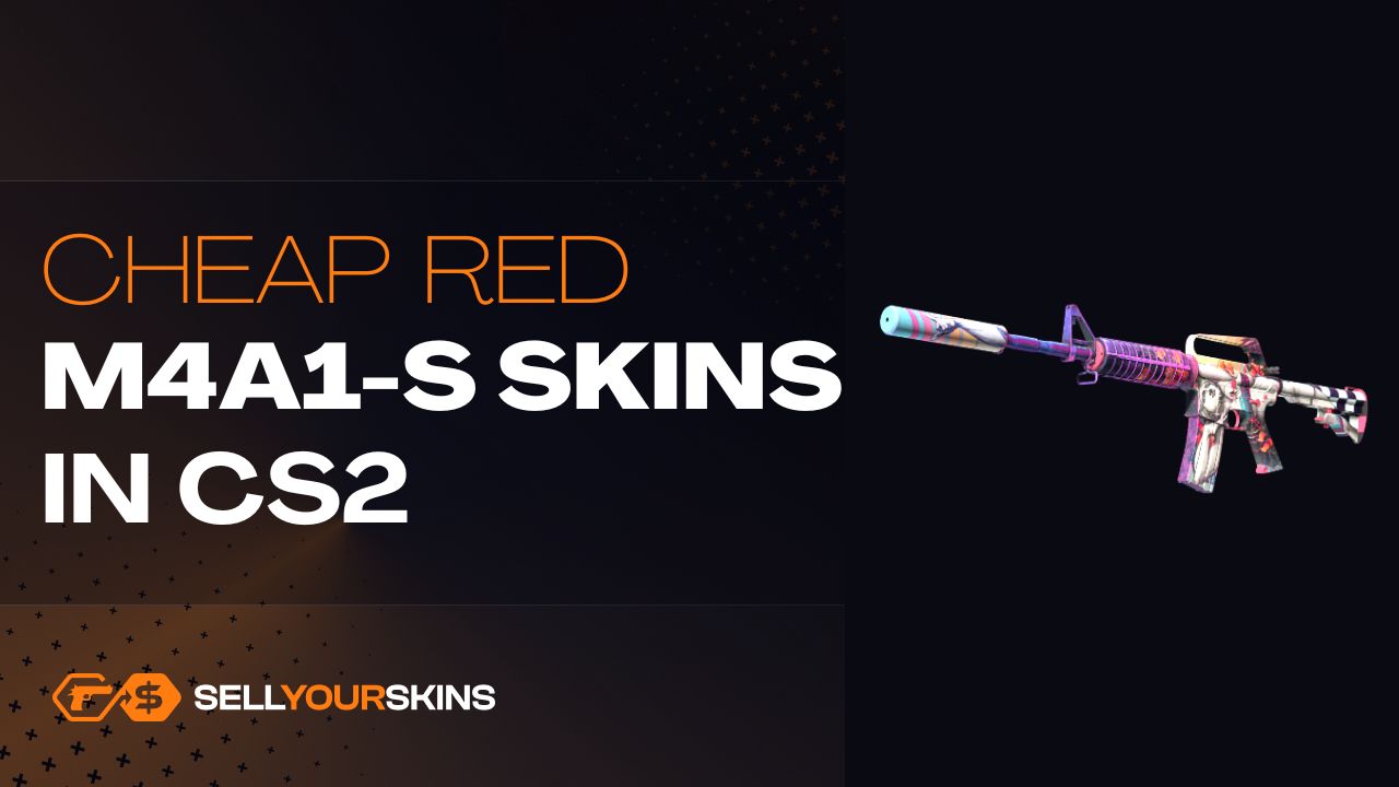 Cheap red M4A1-S skins in CS2 - Blog | SellYourSkins.com - Instantly ...