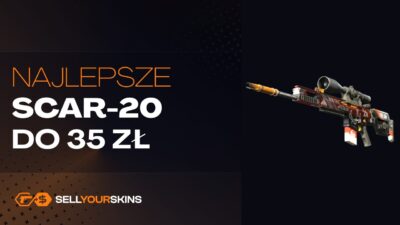 Najlepsze tanie skiny do SCAR-20 do 35 PLN 