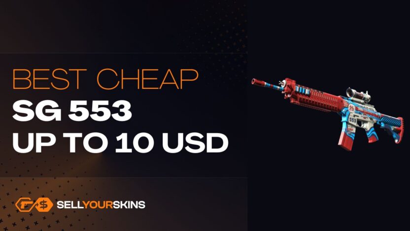 Best cheap SG 553 skins up to 10 USD