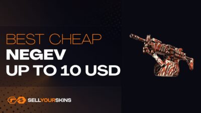 Best cheap Negev skins in CS2 up to 10 USD