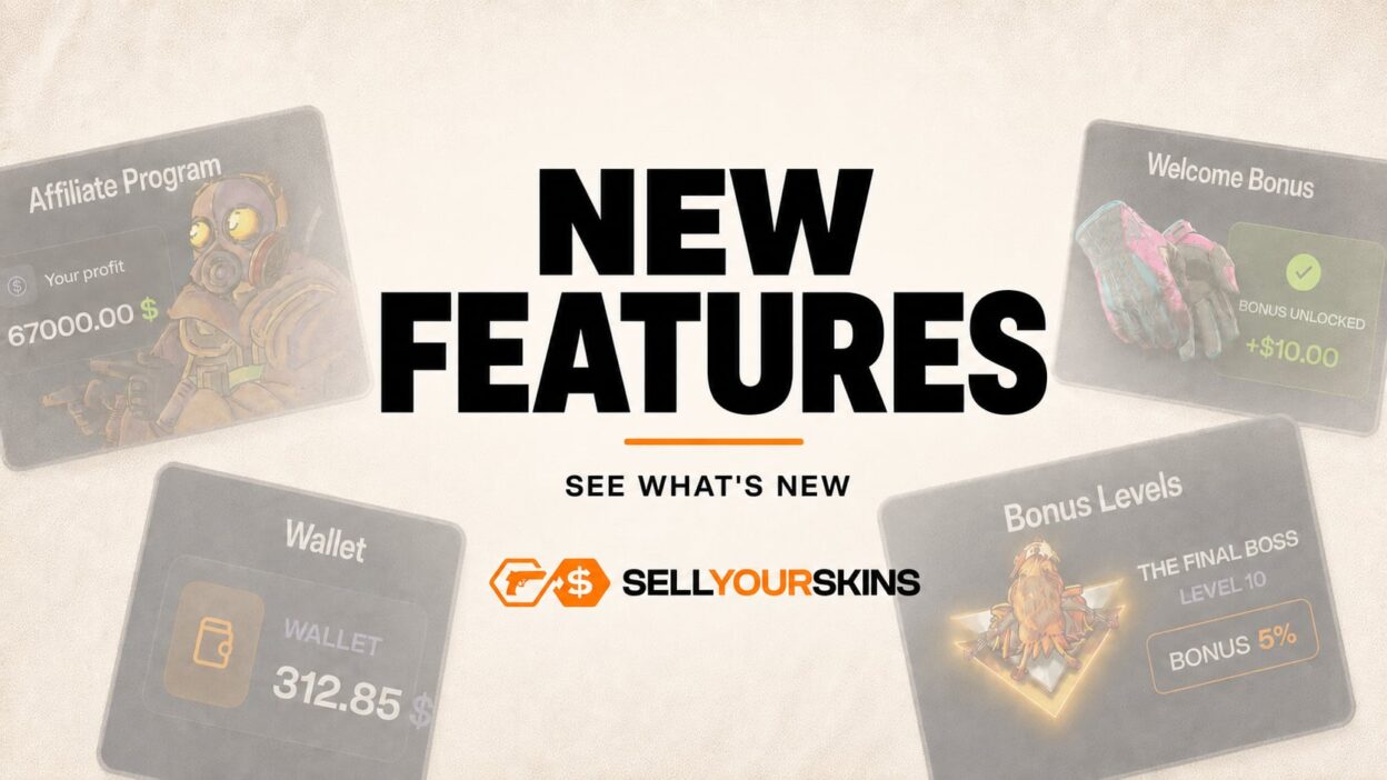 New Features on SellYourSkins