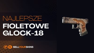 Najlepsze tanie dobre fioletowe skiny Glock-18 w CS2