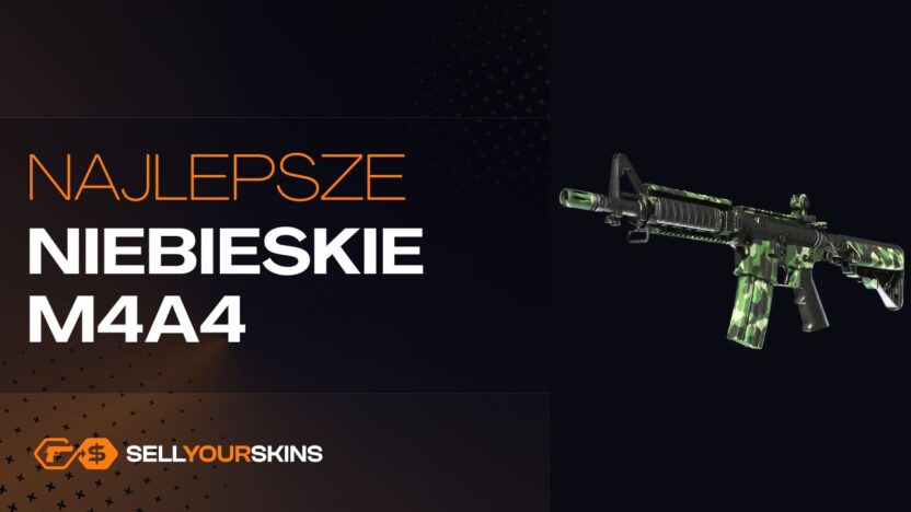 Najlepsze tanie niebieskie skiny M4A4 w CS2