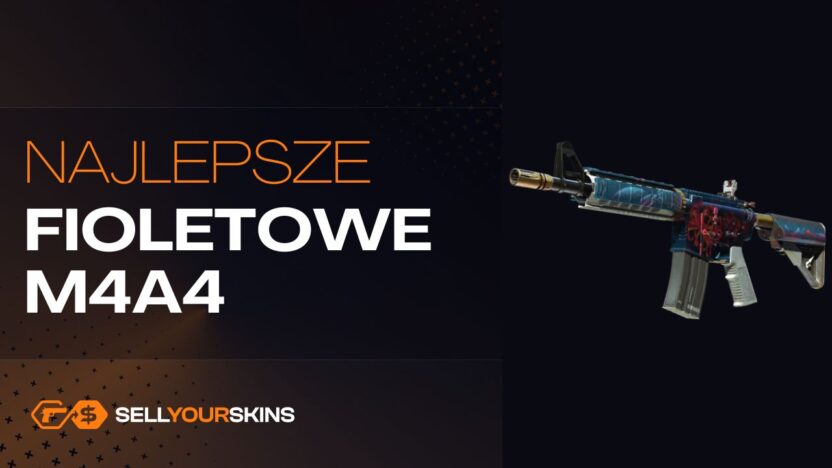 Najlepsze tanie fioletowe skiny M4A4 w CS2