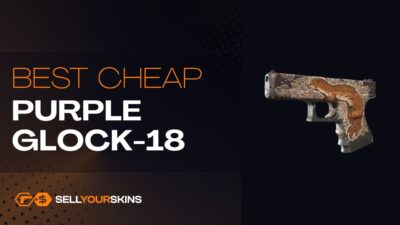 Best cheap good purple Glock-18 skins in CS2