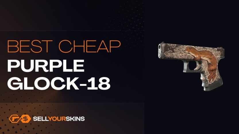Best cheap good purple Glock-18 skins in CS2