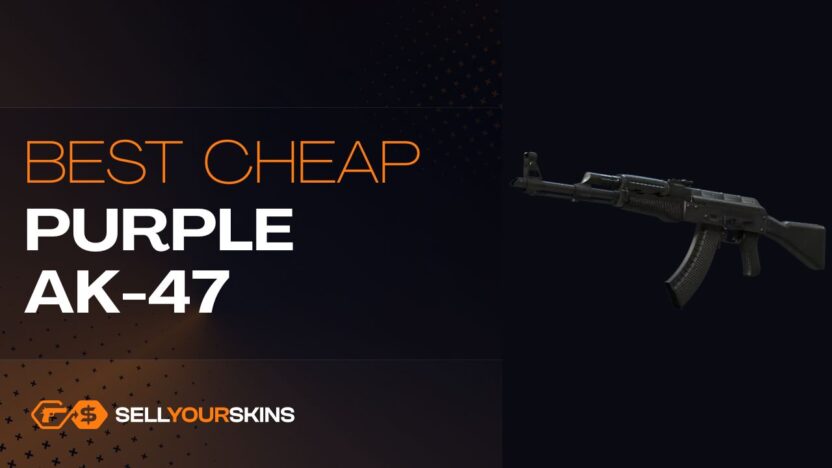 Best cheap purple AK47 skins in CS2