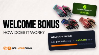 Welcome Bonus on SellYourSkins