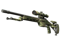 SSG 08 | Lichen Dashed