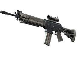 SG 553 | Damascus Steel
