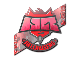 Naklejka | HellRaisers (holograficzna) | Katowice 2015