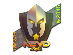 Naklejka | Keyd Stars (holograficzna) | Katowice 2015