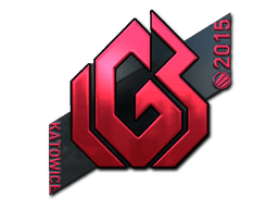Naklejka | LGB eSports (foliowana) | Katowice 2015