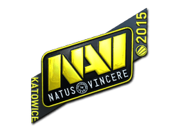 Naklejka | Natus Vincere (foliowana) | Katowice 2015