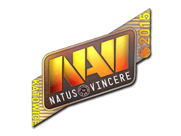 Naklejka | Natus Vincere (holograficzna) | Katowice 2015