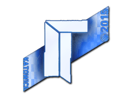 Naklejka | Titan (holograficzna) | Katowice 2015