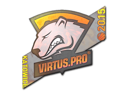 Naklejka | Virtus.pro (holograficzna) | Katowice 2015
