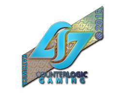 Naklejka | Counter Logic Gaming (holograficzna) | Katowice 2015