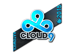 Naklejka | Cloud9 G2A (foliowana) | Katowice 2015
