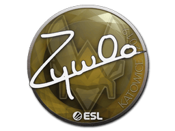 Naklejka | ZywOo | Katowice 2019