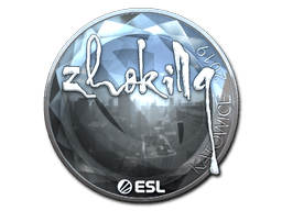 Naklejka | zhokiNg (foliowana) | Katowice 2019