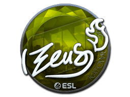 Naklejka | Zeus (foliowana) | Katowice 2019