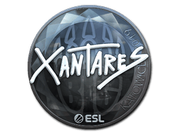Naklejka | XANTARES (foliowana) | Katowice 2019
