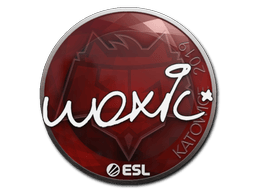 Naklejka | woxic | Katowice 2019