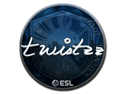 Naklejka | Twistzz (foliowana) | Katowice 2019
